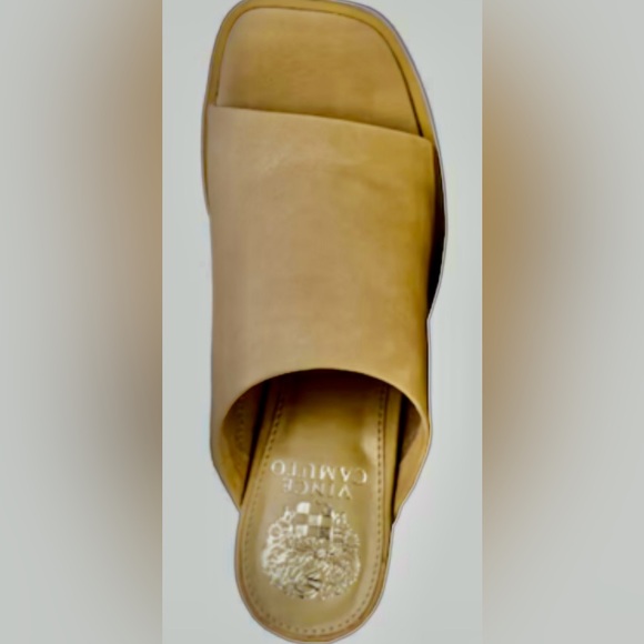 Vince Camuto Beige Women's Mules - Picture 1 of 8